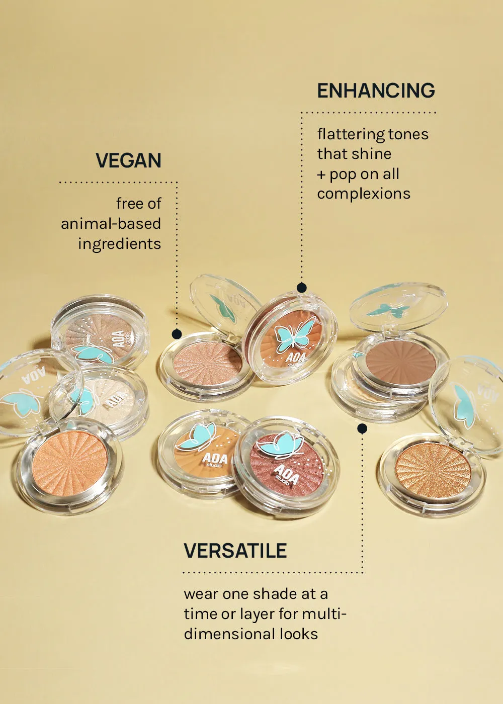 AOA Fly with Me Matte Eyeshadows